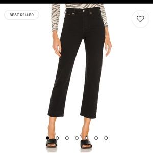 Levi’s Wedgie Straight in Black Heart